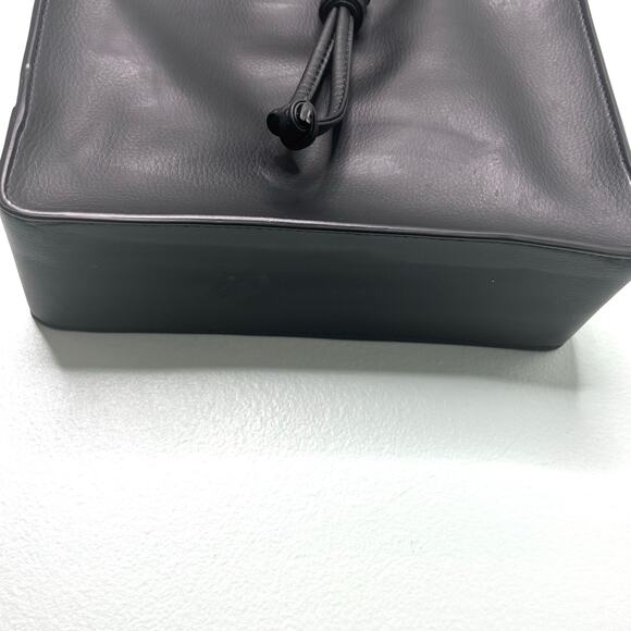 Von Holzhausen Shopper Crossbody Tote Technik Leather Black Small - Picture 10 of 14